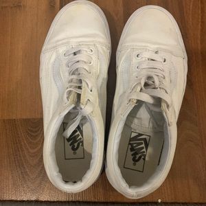 VANS Women’s Old Skool Canvas (White)